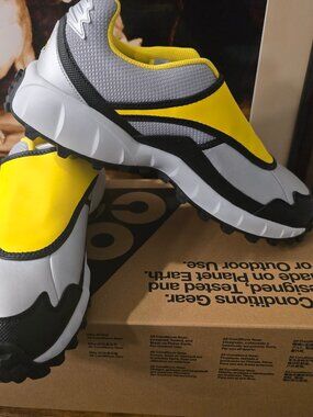 Nike ACG Phassad Metallic Silver Yellow Zest 2025 Men's Sz 12 Shoes HM7133-001